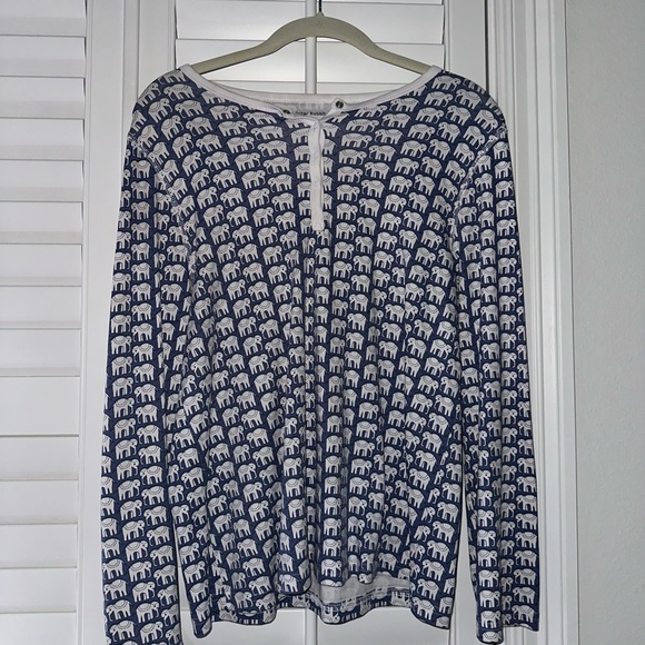 roller rabbit elephant pj set - Picture 1 of 3